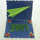 Майстер-клас листівки до 23 лютого «Тата вітаємо»