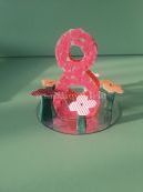 Подарунок до 8 березня своїми руками «Квіткова галявина». Майстер-клас