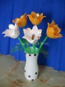 Тюльпани в вазочці. Майстер-клас