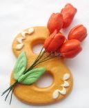 Майстер-клас по рукоділлю: «Сувенір з тюльпанами» (тістопластика)