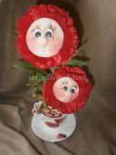 Майстер-клас із рукоділля «Квіткова парочка»