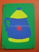 Майстер-клас аплікація «Цукорниця в подарунок бабусі»