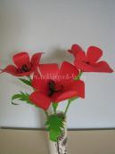 Майстер-клас по виготовленню квітів їхні папери «Маки»