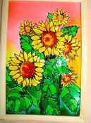 Розпис вітражними фарбами по склу. Майстер-клас 