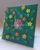 Майстер-клас. Декоративна рамка для фотографій «Квітучий сад»